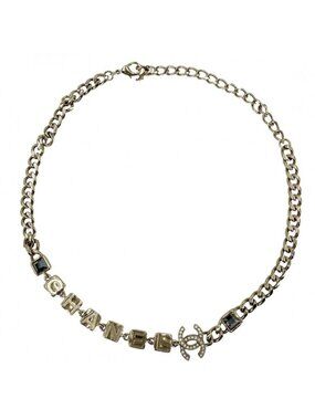 Chanel Necklace Adjuster CC Logo Choker